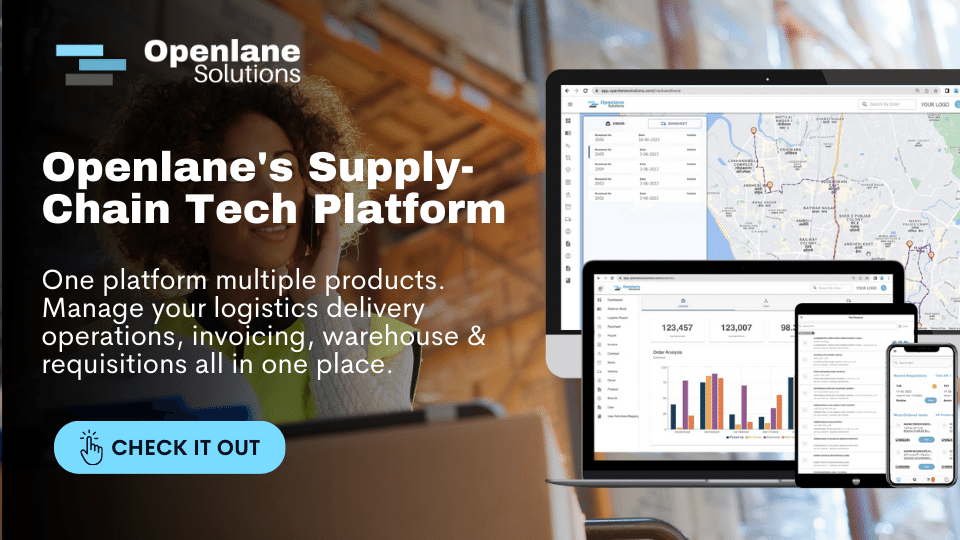 Complete Logistics & Supply Chain Operations Digitization Platform by Openlane